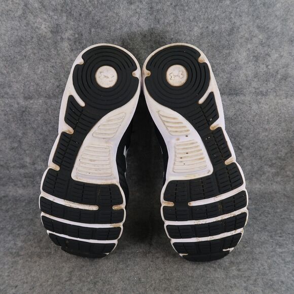 Under Armour Shoes Mens 11.5 Athletic Trainer Charged Assert Running Black White - Picture 12 of 16